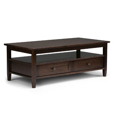 target wood coffee table