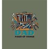 Dad Fixer Of Things
 Adult Long Sleeve Hoodie - 2 of 3