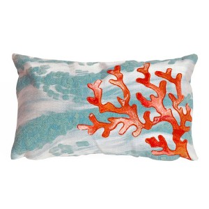 Liora Manne Visions III Coastal Indoor/Outdoor Pillow.. - 1 of 4
