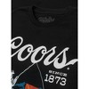 Coors Since 1873 Bass Fishing T-Shirt - Black - 2 of 3
