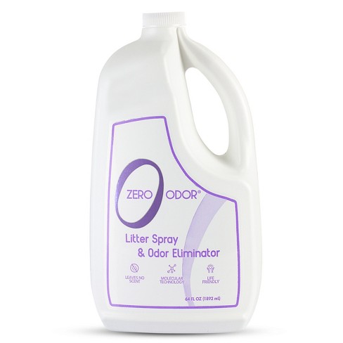 Zero Odor Litter Odor Eliminator -64oz : Target - Cat Litter Odor Eliminator Spray