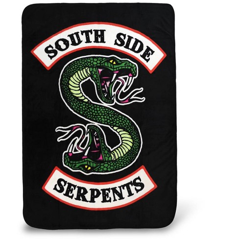 Just Funky Riverdale Southside Serpents 45x60 Inch Fleece Throw Blanket Target