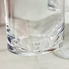 ChicFurnit Drinkware Oval Halo Plastic Wine Glasses Unbreakable Acrylic Design for Stylish Entertaining, Clear, 3.35"*3.35"*6.9" - 4 of 4