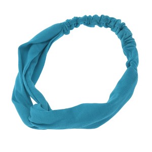 Unique Bargains Women's Simple Solid Elastic Cross Headwrap 1 Pc - 1 of 4