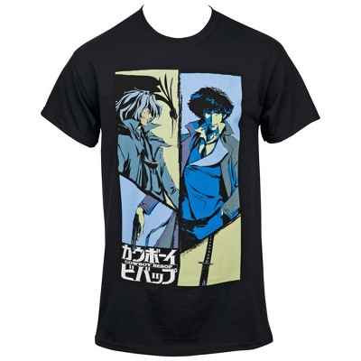 Mens Cow Bebop Spike and Vicious T-Shirt
