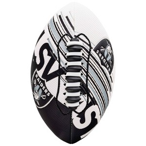 NFL Las Vegas Raiders Air Tech Football: Ages 3+ - 1 of 3