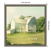 Amanti Art Farm Morning III Square (Barn) by Sue Schlabach Canvas Wall Art Print Framed 16-in. x 16-in. - 4 of 4