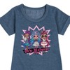 - LOL Surprise! - We're All Queens Graphic Short Sleeve Fleece Dress - 2 of 4