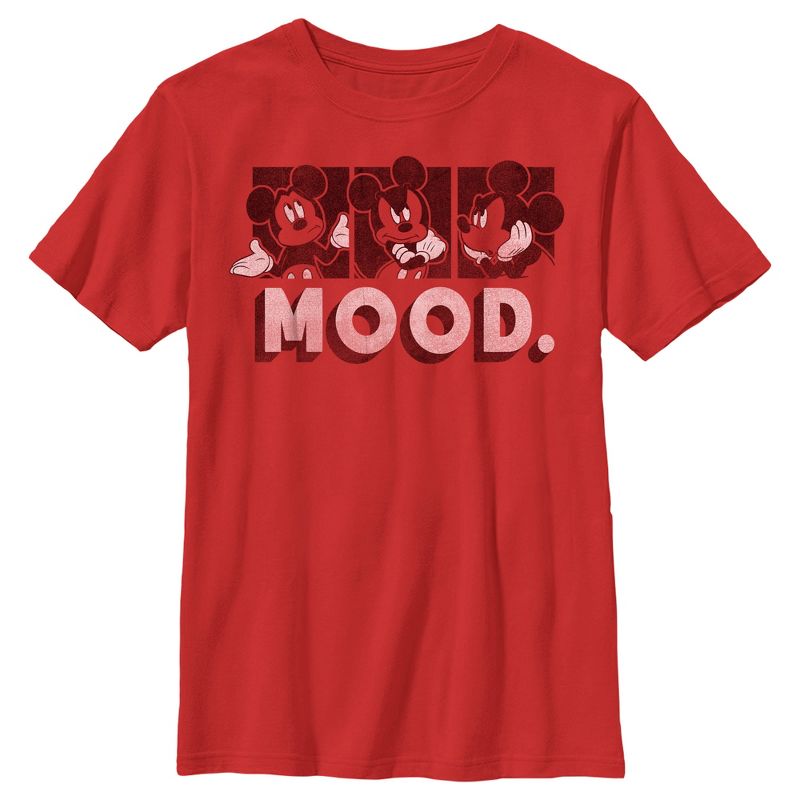 Boy's Disney Mickey Mouse Mood. T-Shirt, 1 of 5