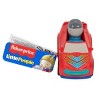Fisher Price Little People Wheelies 3" Inch Orange Race Car - 4 of 4