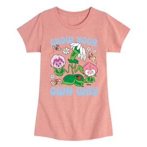 Girls' - Disney - Alice In Wonderland Fitted Short Sleeve Graphic T-Shirt - 1 of 4