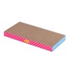 ZEZE Neon Sweetheart Corrugated Cat Scratcher-Pink - 2 of 4