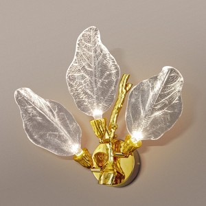 Modern 3 Leaf Wall Light Dimmable LED Light - 1 of 4