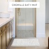 Soft Absorbent Chenille Bath Mat Rug with Anti-Skid Rubber Backing - Becky Cameron - 2 of 4