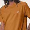 Dalix UFO Embroidered Cotton Relaxed Boxy Fit Short Sleeve Crewneck Tee Shirt Mens - 4 of 4