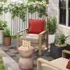 24"x22" Woven Outdoor Deep Seat Cushion - Threshold™ - 2 of 4