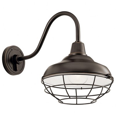 Kichler Lighting Pier 1 - Light Wall Light in  Olde Bronze