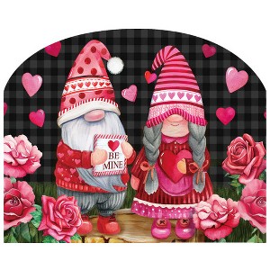 Briarwood Lane Art Sign 8.25x10.25 Valentine's Gnomes For Valentine's Art Sign - 1 of 4