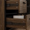 Famapy Brown Woodgrain Multifunctional Kitchen Cabinet Kitchen Sideboard with Hanging Shelf Display Shelf - 4 of 4