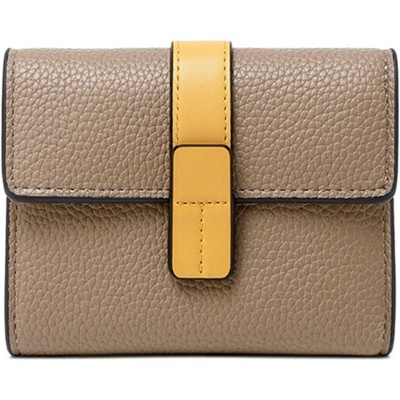 BEAFUP Small Women’s Trifold Wallet,RFID Blocking PU Leather Compact Wallet with 5 Card Slots, Zippered Coin Pocket for Everyday Use