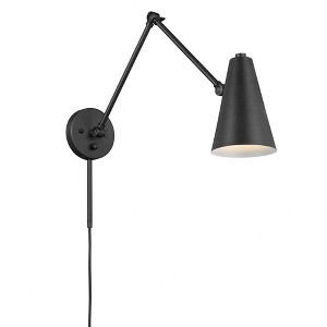 Kichler Lighting Sylvia 1 - Light Wall Light in  Black - 1 of 1