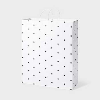 Black/White Dots Jumbo Gift Bag - Spritz™