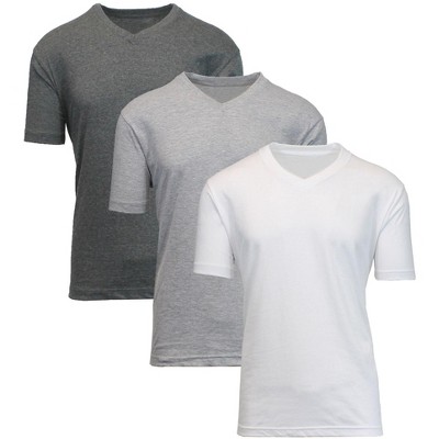 charcoal-heather grey-white