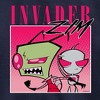 Boys' - Invader ZIM - ZIM and GIR Graphic Long Sleeve Fleece Sweatshirt - 2 of 4