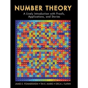 Number Theory - by  James E Pommersheim & Tim K Marks & Erica L Flapan (Hardcover) - 1 of 1