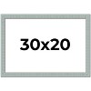 PosterPalooza | Refined Blue Picture Frame - UV Acrylic, Backing Board, Hanging Hardware Included - 2 of 4