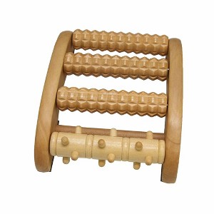 Evideco French Home Goods Body care Foot Massage Roller Well-Being Natural Wood - 1 of 4