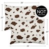 Sweet Jojo Designs Gender Neutral Unisex Throw Pillow Covers Wild West Cowboy Ivory and Brown 2pc - 3 of 4