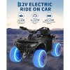 Jojoka 12V Kids Ride-on ATV,Electric 4-Wheeler for Ages 3-8,2-Speed,Parental Remote Control - 3 of 4