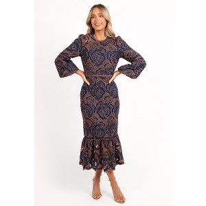 Petal and Pup Womens Pierre Long Sleeve Lace Maxi Dress - 1 of 4