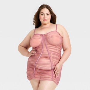 Women's Mesh Lingerie Slip Dress - Auden™ - 1 of 3