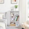 VECELO 5 Shelf Bookcase, Modern Style, Wooden Open Shelf Bookcase - 2 of 4