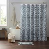 Martex Arcadia Grove 72x72 Steel Shower Curtain Steel 72x72 - 2 of 4