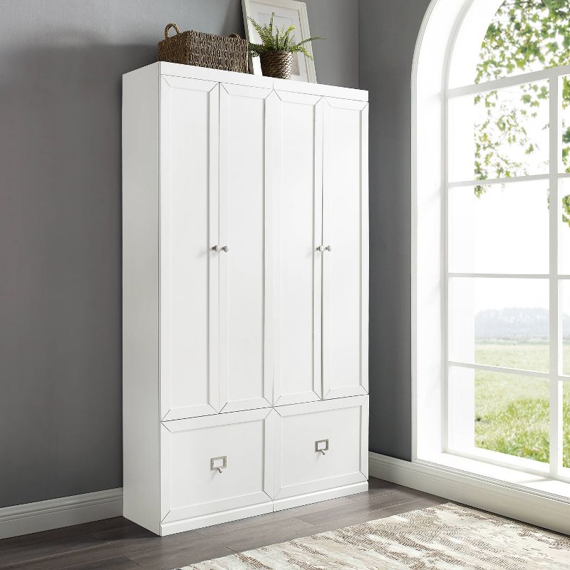 2pc Harper Entryway Pantry Closets White - Crosley, 3 of 14