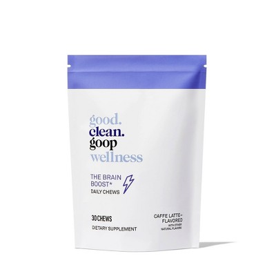 good.clean.goop The Brain Boost Daily Vegan Chews - 30ct