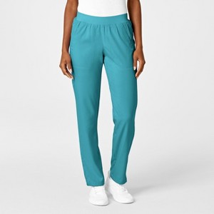Wink PRO Women's Knit Waist Cargo Scrub Pant - 1 of 4