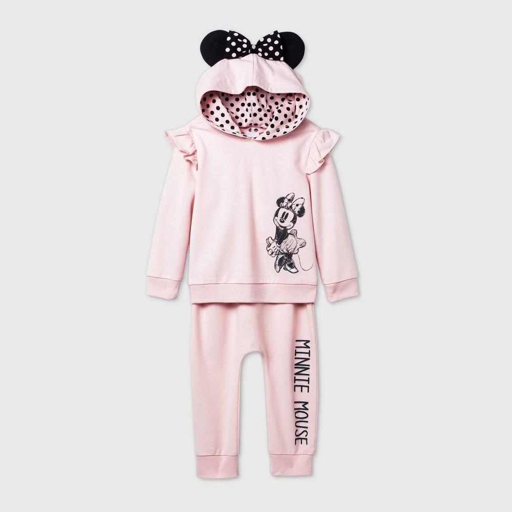 Toddler Girls 2pk Minnie Mouse Long Sleeve Fleece Top And Bottom Set From Target Fandom Shop - jd outfit heathers roblox