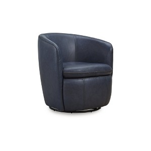 Signature Design by Ashley Kierreys 360 Degree Leather Upholstered Swivel Chair - 1 of 4