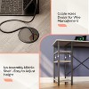 Bestier 47'' L Shaped Computer Desk, Reversible Corner Office Desk with Adjustable Shelves, Writing Study Table for 2 Person Home Office Small Space - 3 of 4