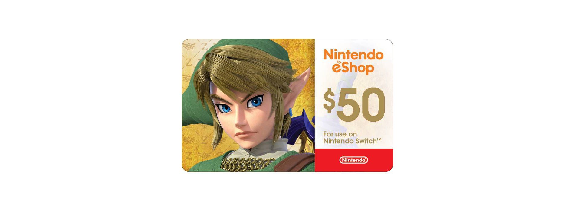 $50 Nintendo eShop Gift Card (Email Delivery)