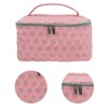 Unique Bargains Lightweight Square Dots Travel Cosmetic Bag 1 Pc - 4 of 4