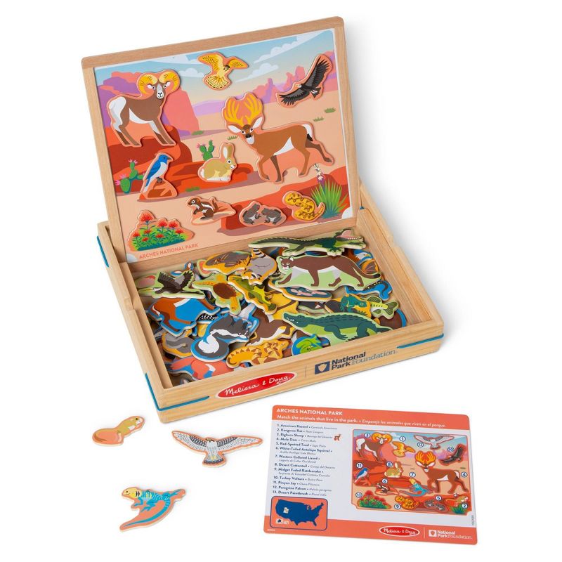 Melissa &#38; Doug National Parks Wooden Picture Matching Magnetic Game - 60pc, 5 of 12