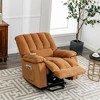 Electric Lift Massage Recliner with Heating, Vibrating and Side Bag - ModernLuxe - 3 of 4