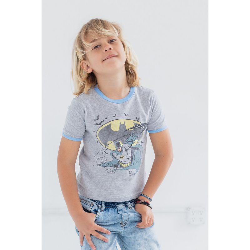 DC Comics Justice League The Flash Superman Batman 3 Pack T-Shirts Toddler , 2 of 10
