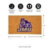 EvergreenNCAAJames Madison Dukes Logo Natural Coir 28 x 16 Inches Indoor Outdoor Doormat - 3 of 4