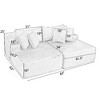 Kumasinova No-Assembly Lazy Sofa, 2 Seater Lazy Sofa Lounge Chair, Comfortable Single Seater, Fluffy Modern Cozy Couches for Living Room - 4 of 4
